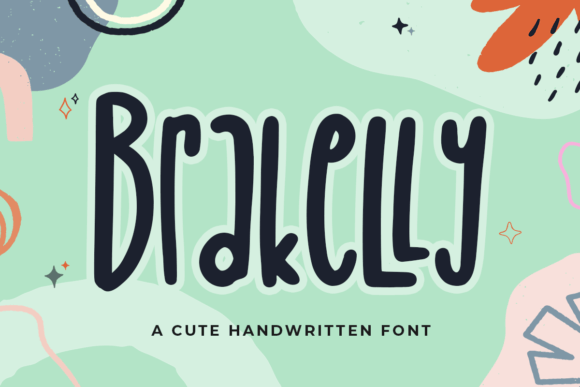 Brakelly: A Whimsical Handwritten Font