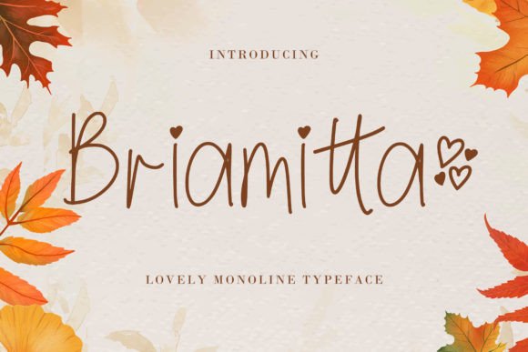 Briamitta: A Cute Font for Business Branding
