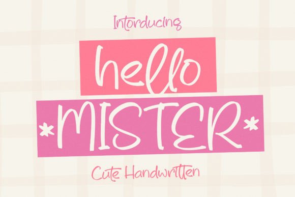 Hello Mister Font for Business
