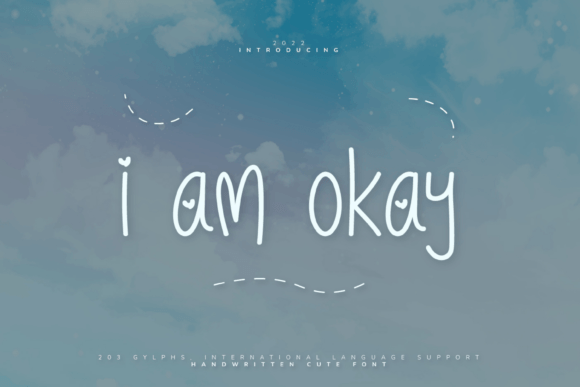 I Am Okay Font for Web Design