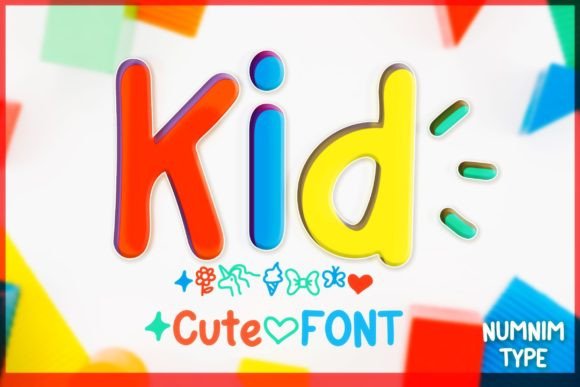 Kid: A Playful Font for Digital Marketing
