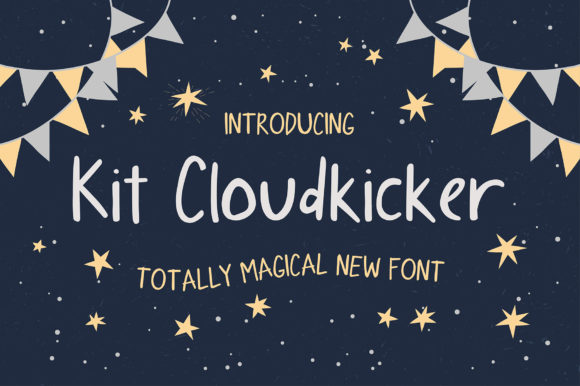 Kit Cloudkicker: A Font for Business Magic