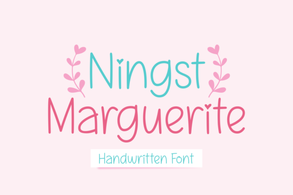Ningst Marguerite: A Handwritten Font for Creative Projects