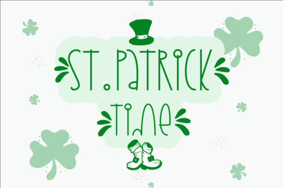 Patrick Time: A Handwritten Font for Creative Projects