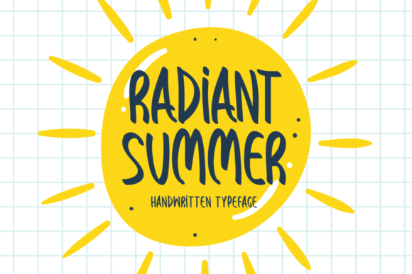 Radiant Summer: A Font That Shines