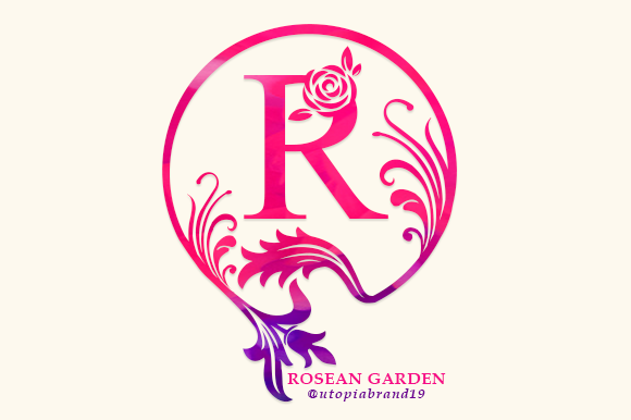 Rosean Garden Monogram Font
