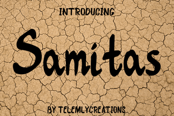 Samitas: A Handwritten Font for Creative Campaigns