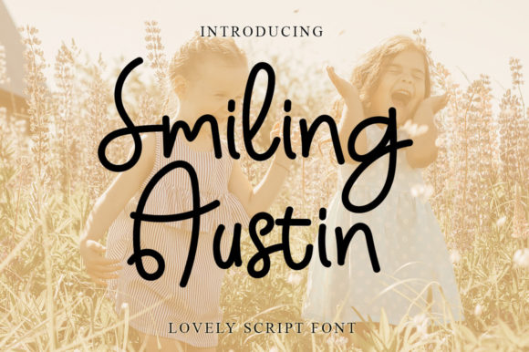 Smiling Austin: A Quirky Font for Creative Campaigns