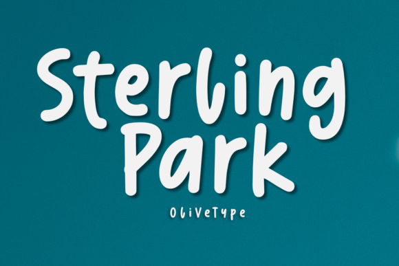 Sterling Park Font: Handwritten Charm for Crafters