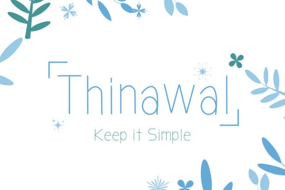 Thinawal: A Cute Font for Creative Campaigns
