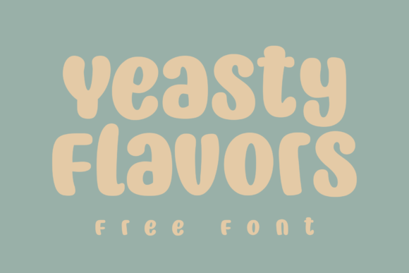 Yeasty Flavors: A Cheerful Font for Creative Marketing